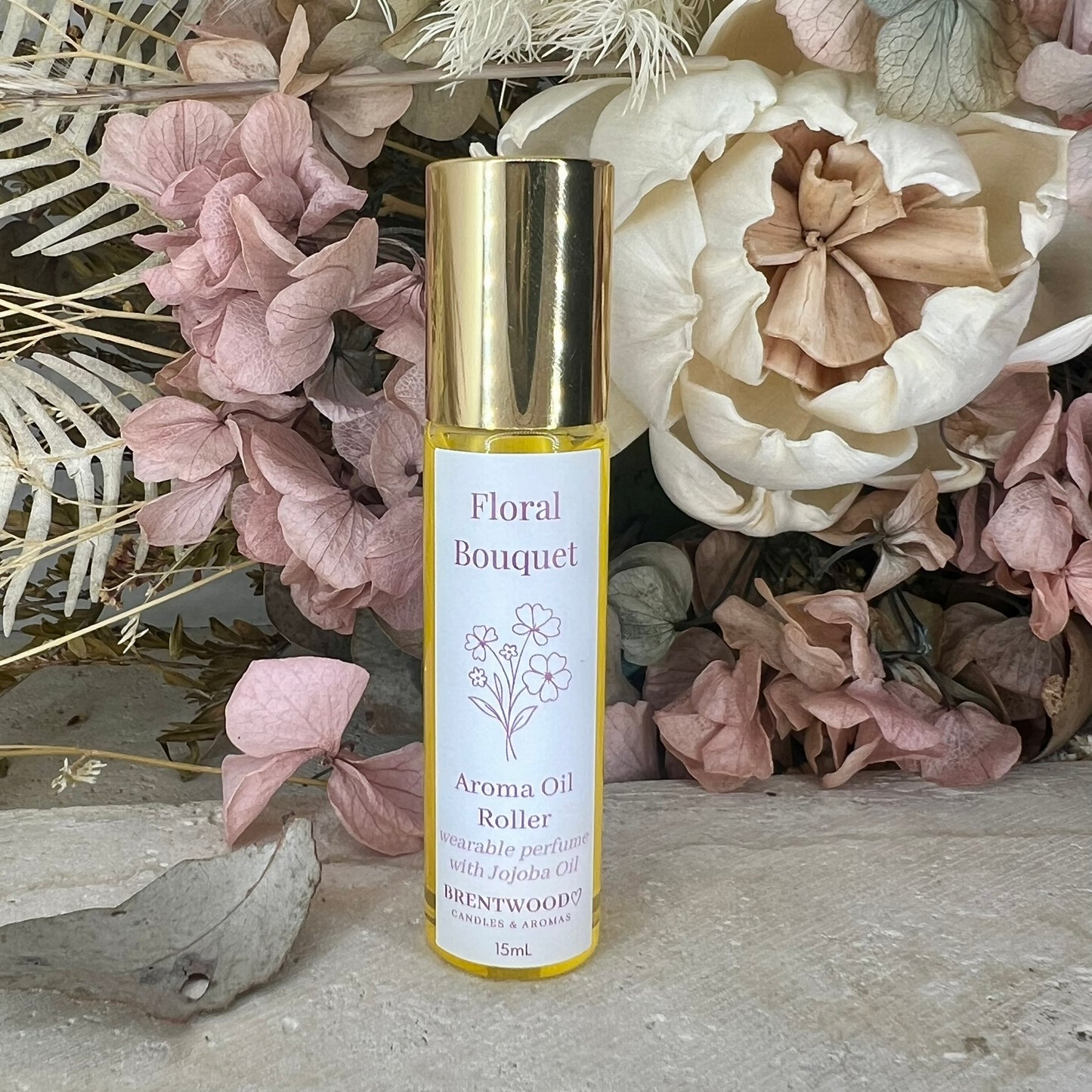 Aroma Fragrance Oil Roller - Floral Bouquet