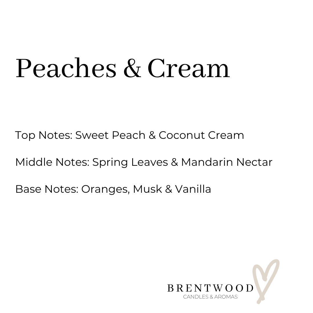 Peaches & Cream | Candle