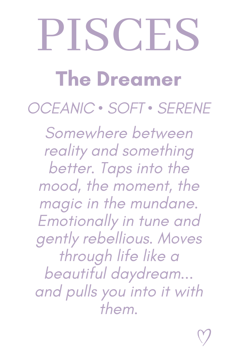 Zodiac Candle - Pisces — The Dreamer