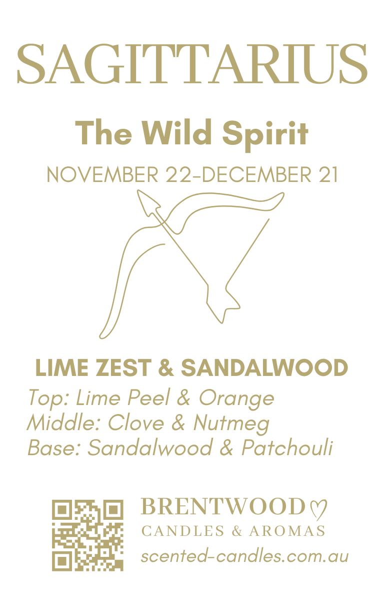 Zodiac Candle - Sagittarius — The Wild Spirit