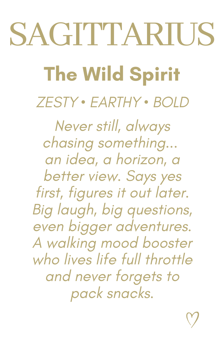 Zodiac Candle - Sagittarius — The Wild Spirit