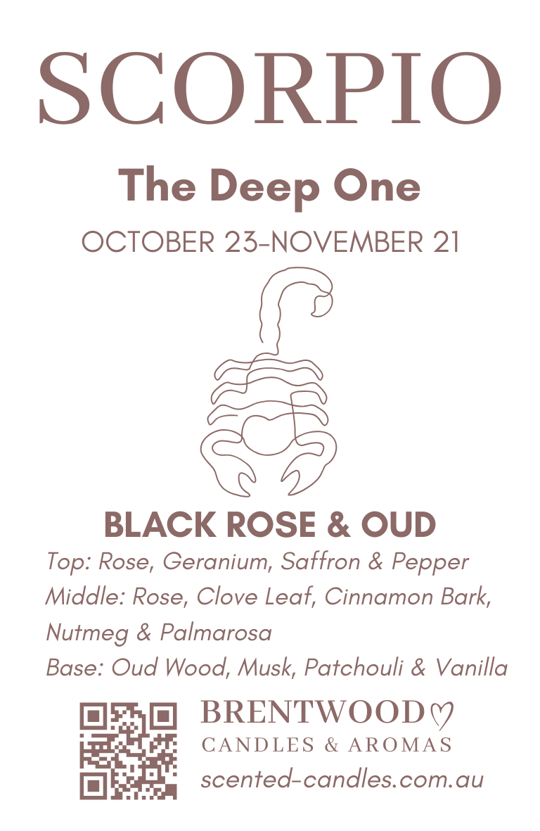 Zodiac Candle - Scorpio — The Deep One