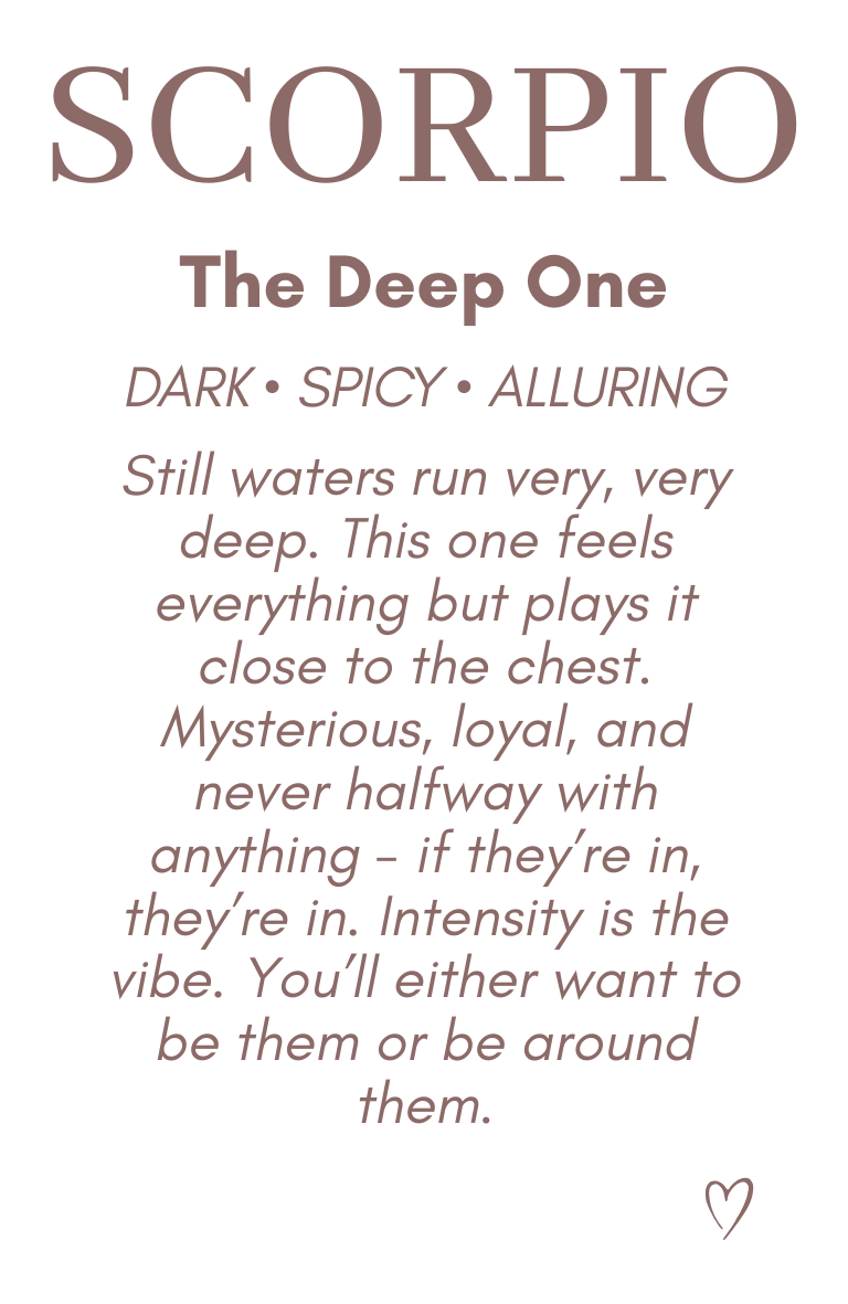 Zodiac Candle - Scorpio — The Deep One