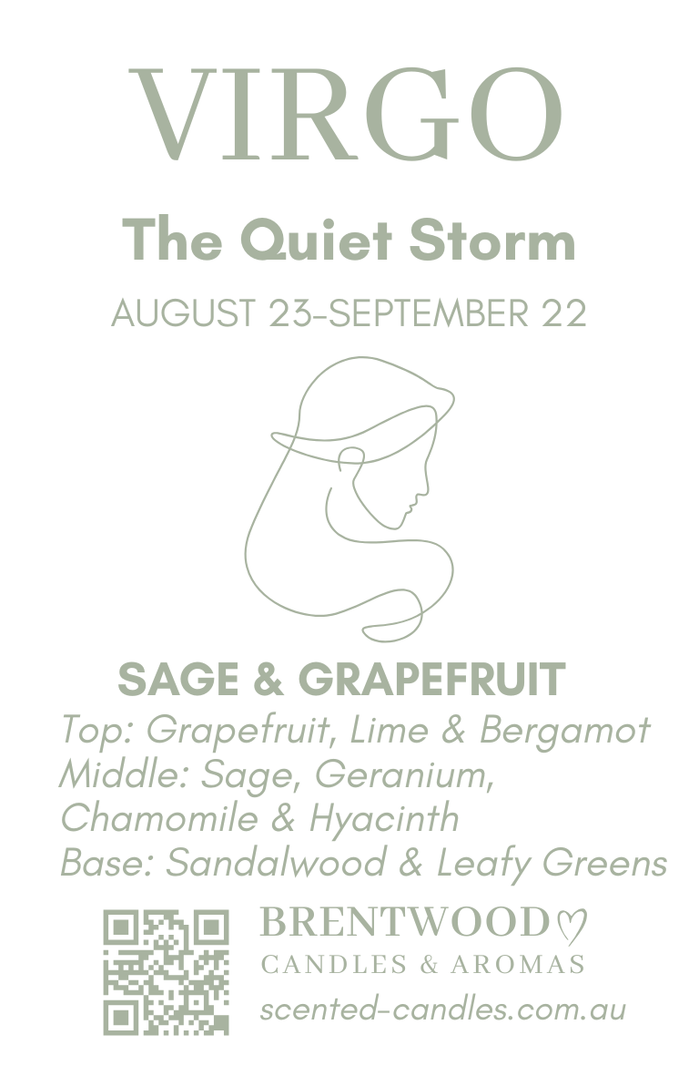 Zodiac Candle - Virgo — The Quiet Storm