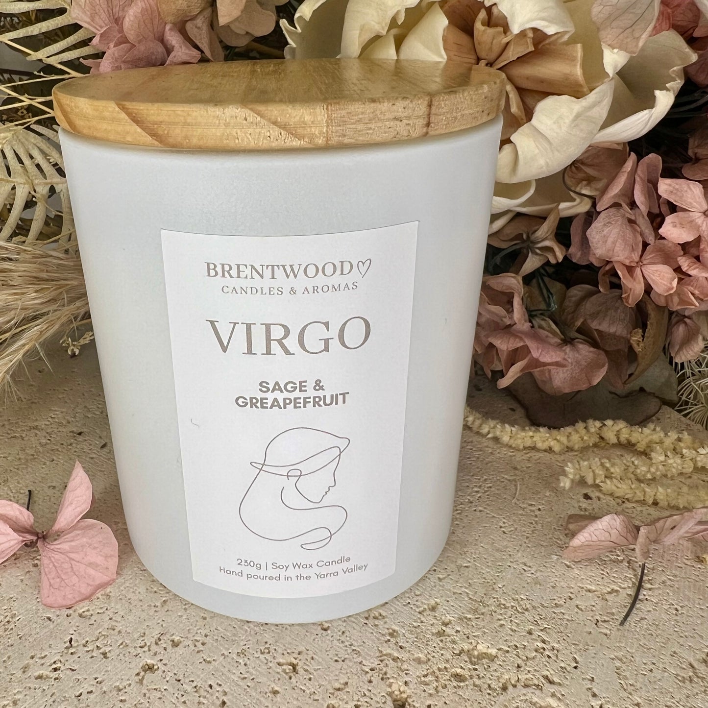 Zodiac Candle - Virgo — The Quiet Storm