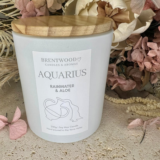 Zodiac Candle - Aquarius — The Cool One