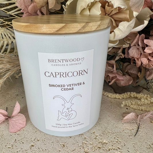 Zodiac Candle - Capricorn — The Steady Flame
