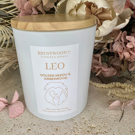 Zodiac Candle - Leo — The Main Character