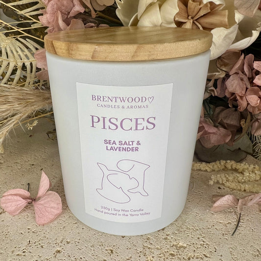 Zodiac Candle - Pisces — The Dreamer