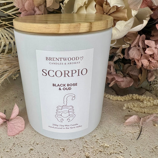 Zodiac Candle - Scorpio — The Deep One
