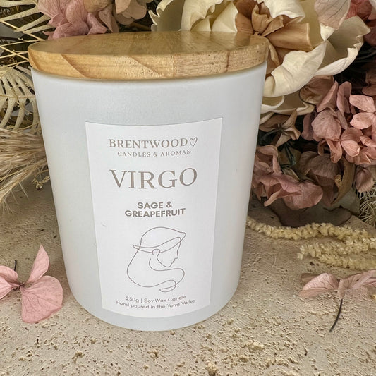 Zodiac Candle - Virgo — The Quiet Storm